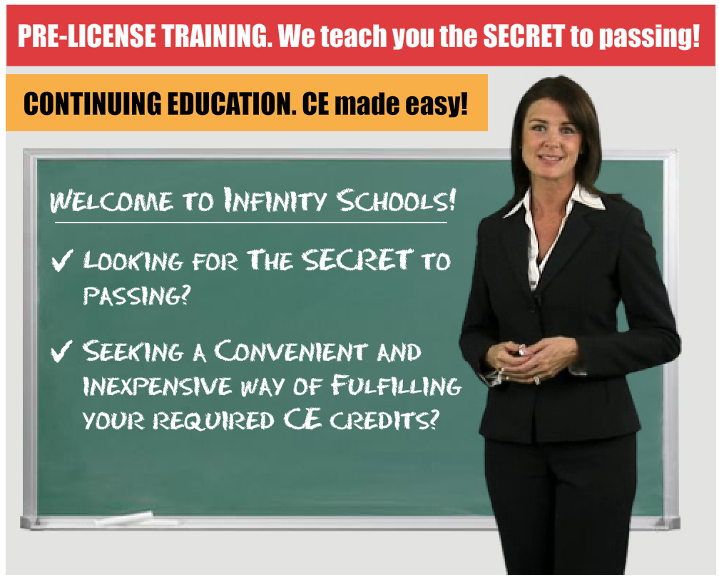 Infinity Schools Insurance Continuing Education Exam Prep Course